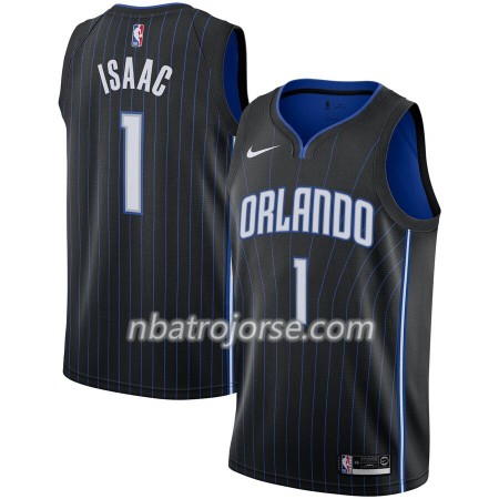 Män Orlando Magic Tröja Jonathan Isaac 1 2019-20 Nike Icon Edition Swingman